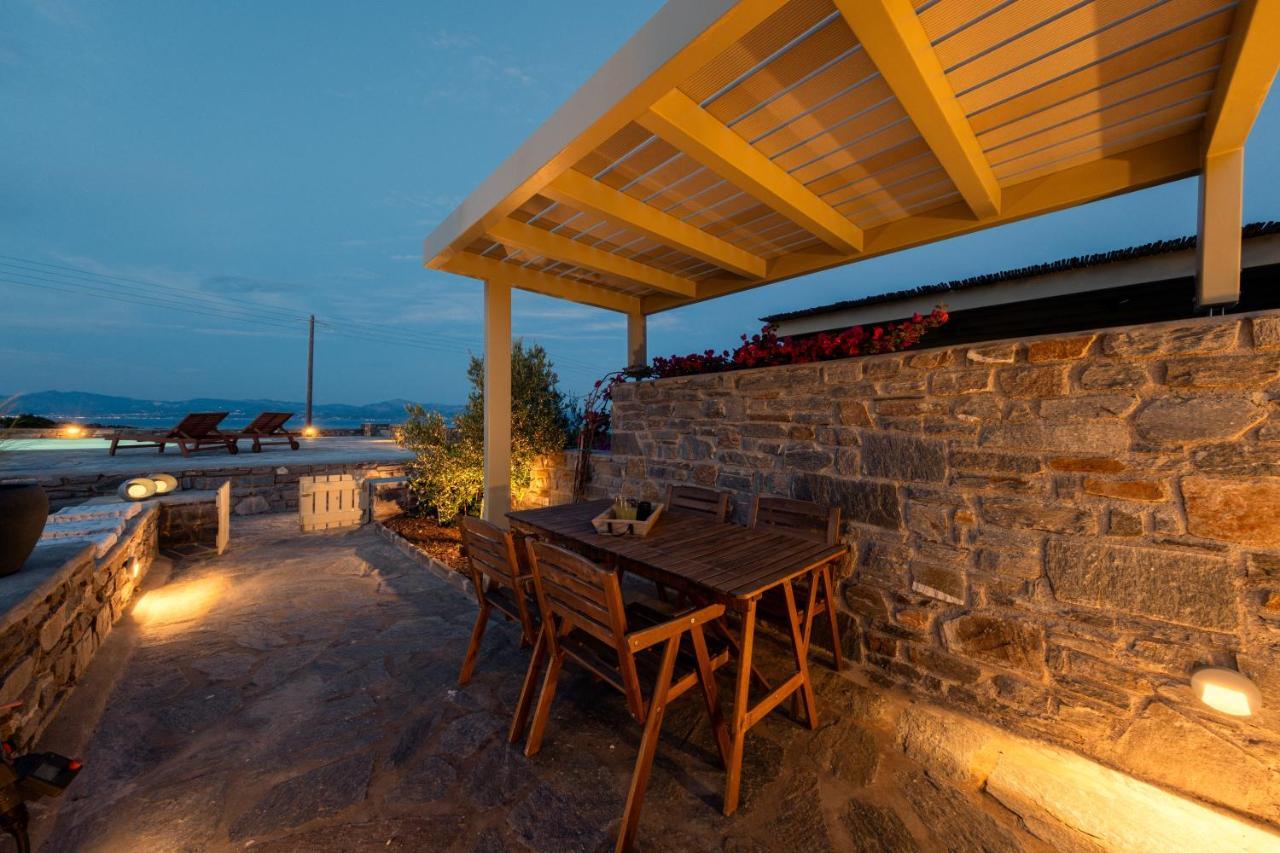 Kallirroe Deluxe Villa With Sea View And Pool Хриси-Акти Экстерьер фото