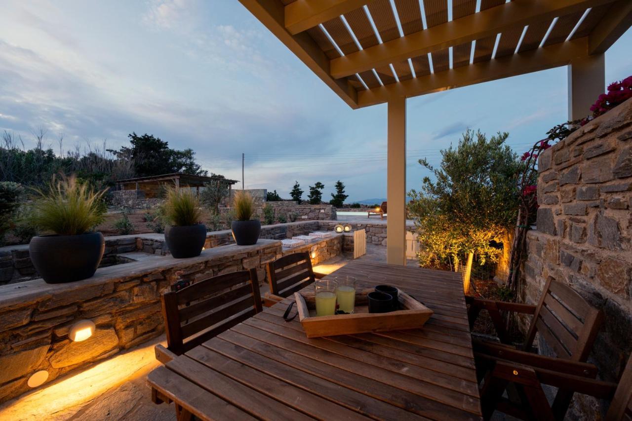 Kallirroe Deluxe Villa With Sea View And Pool Хриси-Акти Экстерьер фото